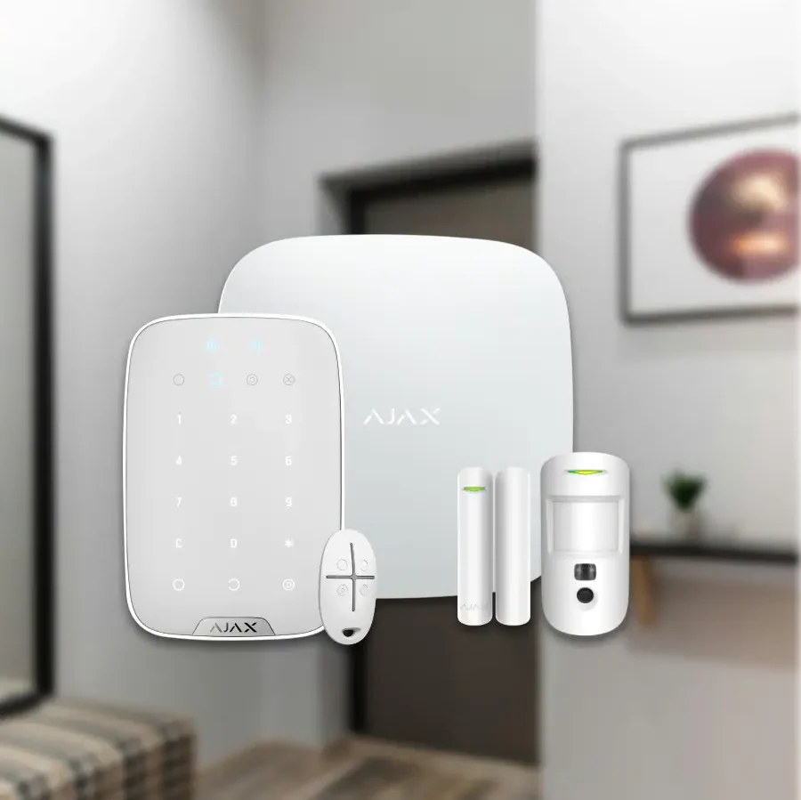 Central de alarma inteligente con sensores y sin cuotas